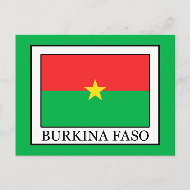 Postal Burkina Faso (Anverso)