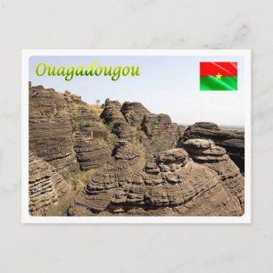 Postal Burkina Faso - Uagadugú - Picos de Fabedougou -