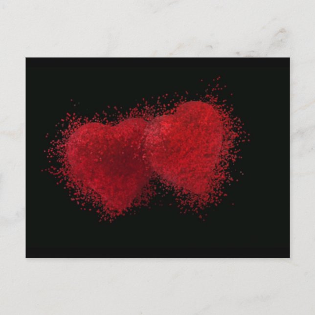 Postal Burlándose de amor (Anverso)