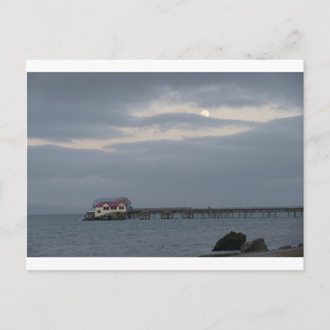 Postal Burlas a la luz de la luna (Anverso)