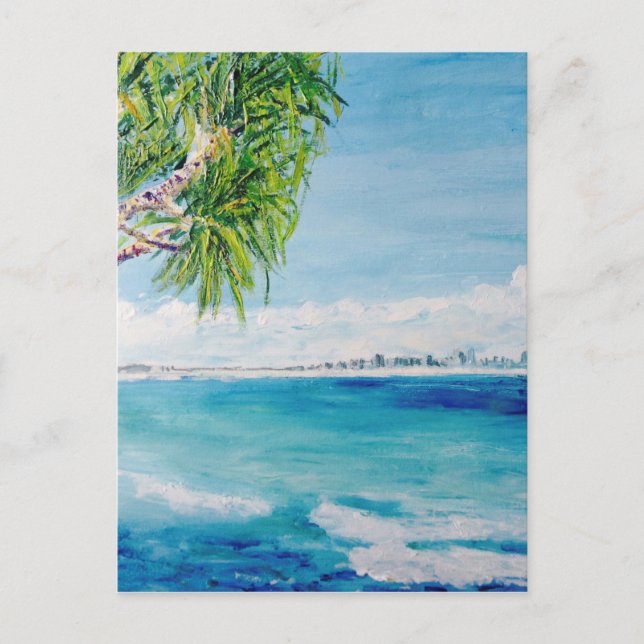 Postal Burleigh Head Views (Anverso)
