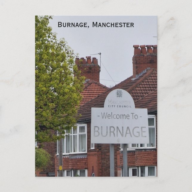 Postal Burnage (Anverso)