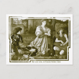 Postal Burne-Jones La canción de amor CC0791 Pre-Raphaeli