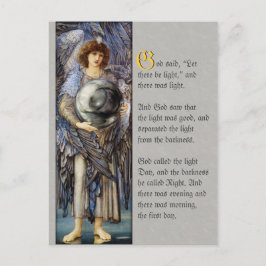 Postal Burne-Jones Primer día de creación Postcard CC0468