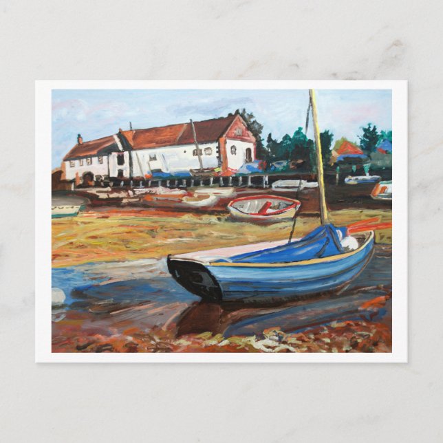 Postal Burnham Overy Staithe (Anverso)