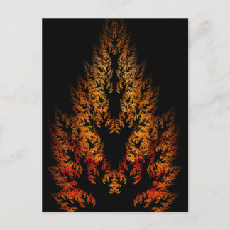 Postal Burning Bush Postcard