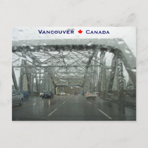 Postal Burrard Bridge Vancouver Canada