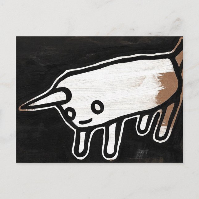 Postal burrito unicornio! (Anverso)