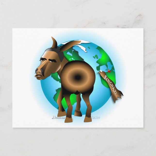 Postal Burro (Anverso)