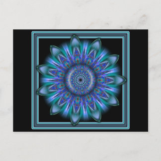 Postal Burst azul K111