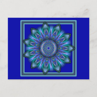 Postal Burst azul K111