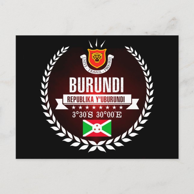 Postal Burundi (Anverso)