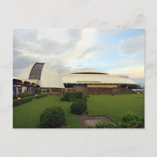 Postal Burundi - Bujumbura - Aeropuerto (Anverso)