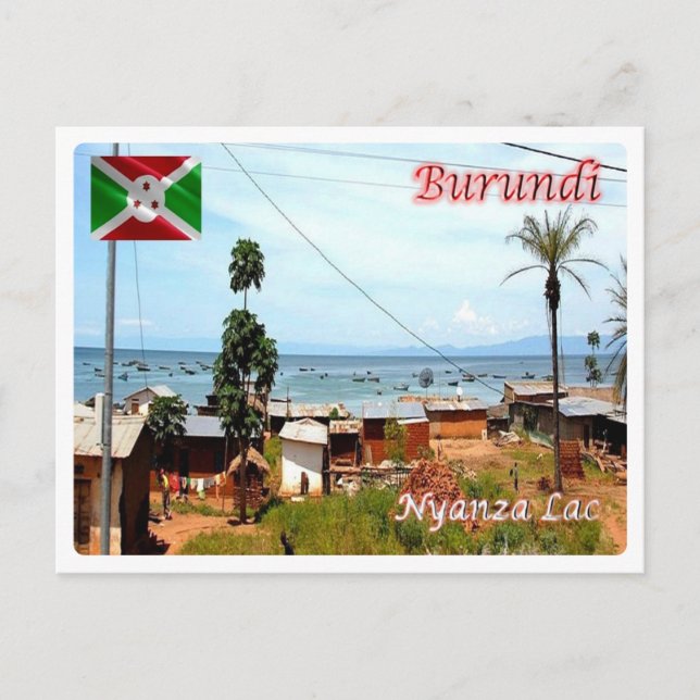 Postal Burundi - Nyanza Lac - (Anverso)