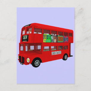 Postal Bus de dos pisos