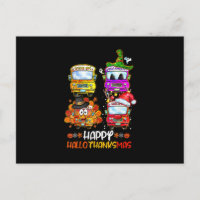 Bus Driver Happy HalloThanksMas Thanksgiving Chris