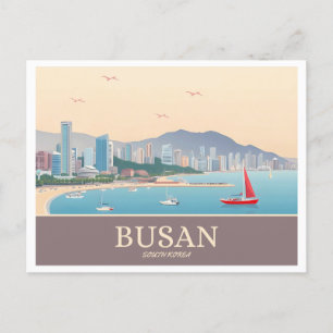 Postal Busan South Korea Pastel Travel