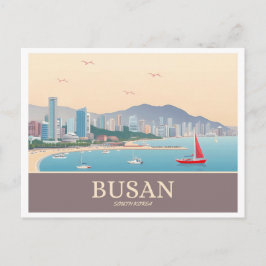 Postal Busan South Korea Pastel Travel