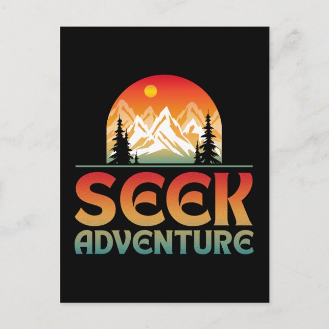 POSTAL BUSCA AVENTURAS (Anverso)