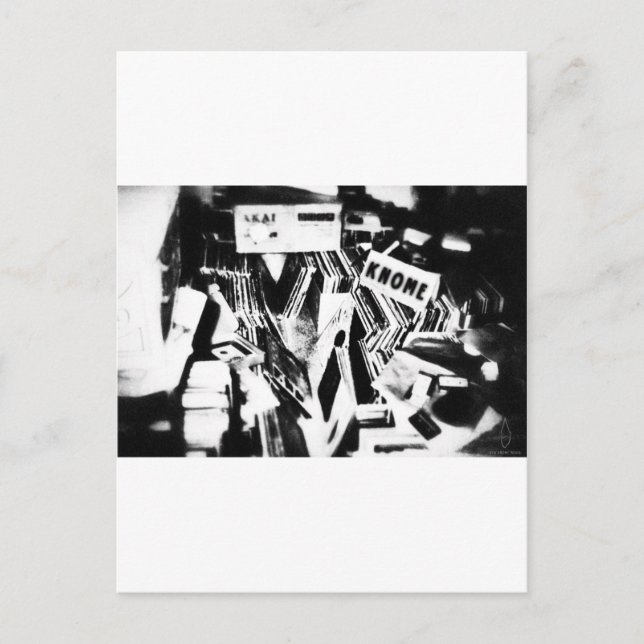 Postal Buscadores de cajas (Anverso)