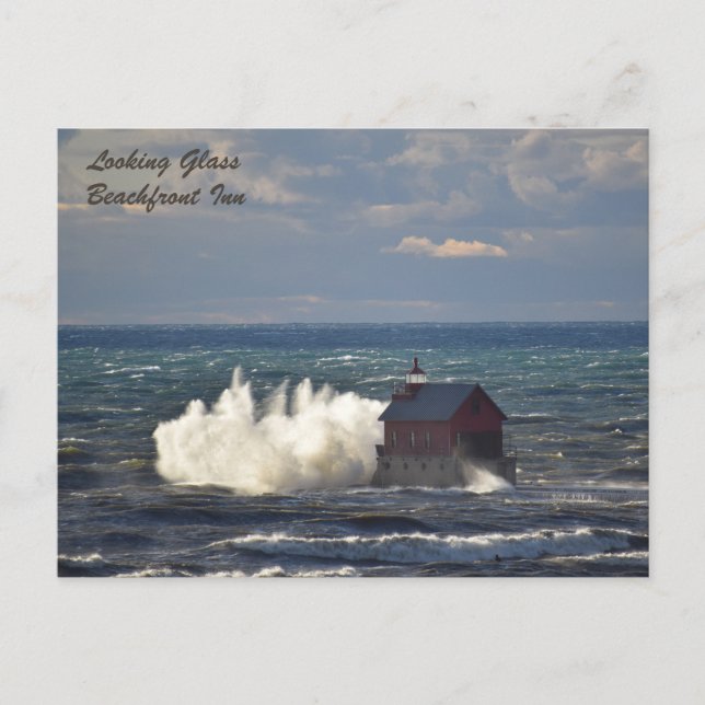 POSTAL BUSCANDO VIDRIO (Anverso)