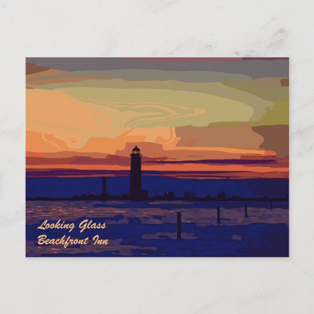 POSTAL BUSCANDO VIDRIO (Anverso)