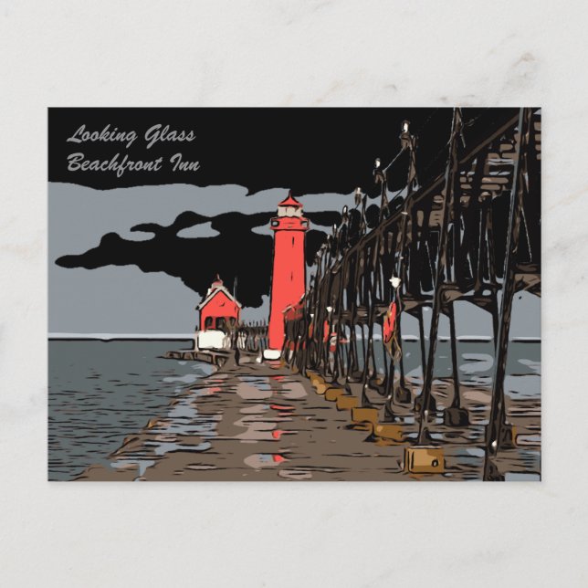 POSTAL BUSCANDO VIDRIO (Anverso)