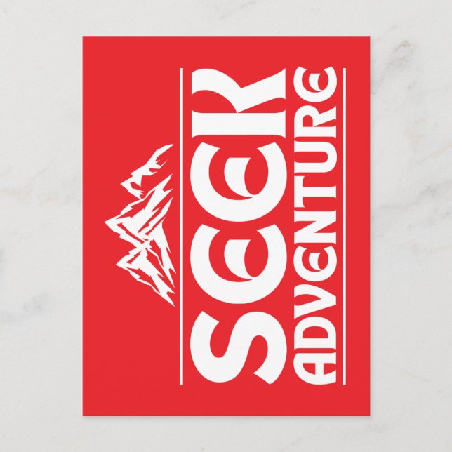 POSTAL BUSCAR AVENTURA (Anverso)