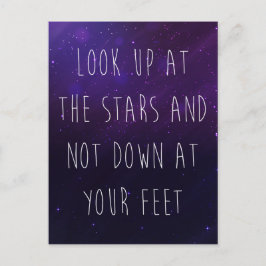 Postal Buscar La Cita Motivacional De Las Estrellas