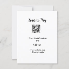 Postal Buscar para pagar el análisis código QR agregar de