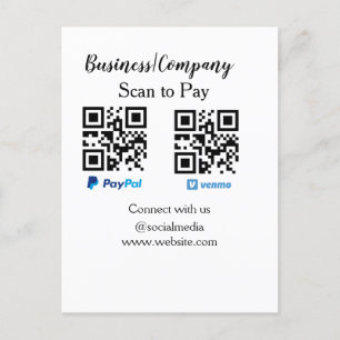 Postal Buscar para pagar q r código paypal venmo agregar