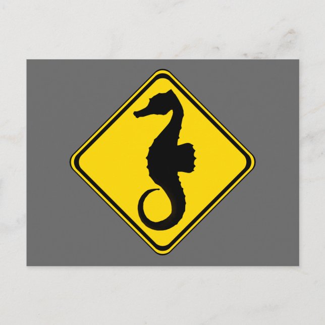 Postal Busequera Cruzando. (Anverso)