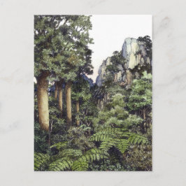 Postal Bush imprime Nueva Zelanda