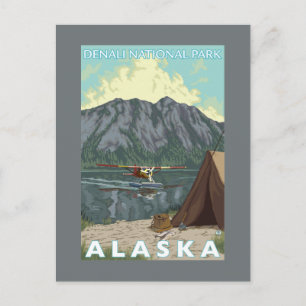 Postal Bush Plane & Fishing - Parque Denali Nat'l,