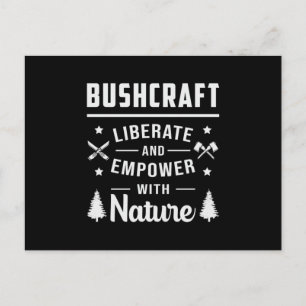 Postal Bushcraft Apocalypse Survival Outdoor Funny Gift