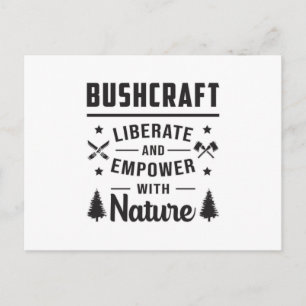 Postal Bushcraft Apocalypse Survival Outdoor Gift Idea