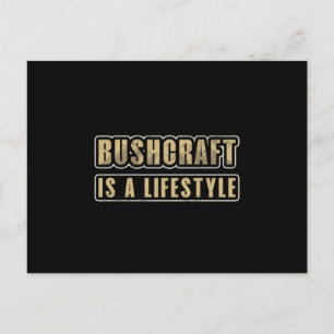 Postal Bushcraft Survival Outdoor Bushcraft Funny Gift