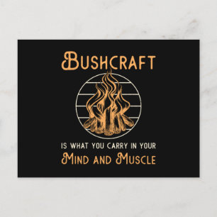 Postal Bushcraft Survival Outdoor Bushcraft Funny Gift