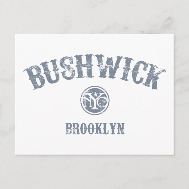 Postal Bushwick (Anverso)