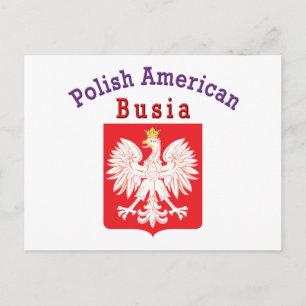 Postal Busia polaca estadounidense