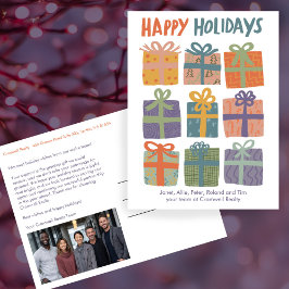 Postal Business Corporate Christmas Holiday CUSTOM Photo 