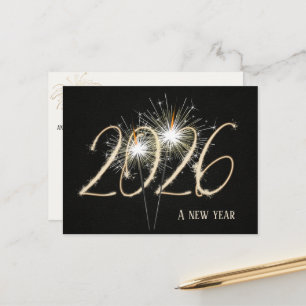Postal Business New Years 2025 Sparkler