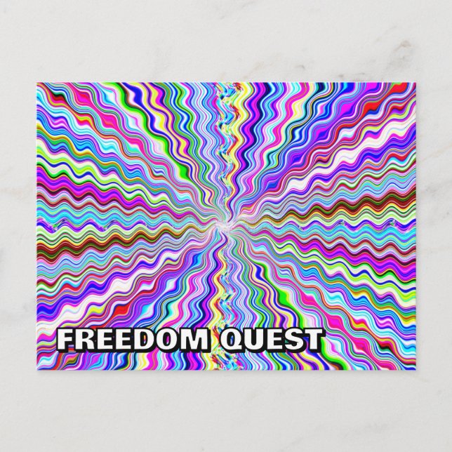 Postal Búsqueda de libertad (Anverso)
