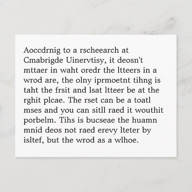 Postal Búsqueda en Cmabrigde Uinervtisy Post Crad (Anverso)