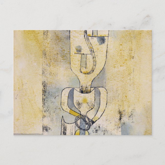 Postal Buste de Paul Klee (Anverso)