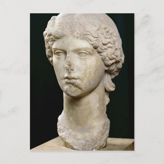 Postal Busto de Agrippina el anciano c.37-41 AD (Anverso)