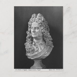 Postal Busto de Antoine Coypel