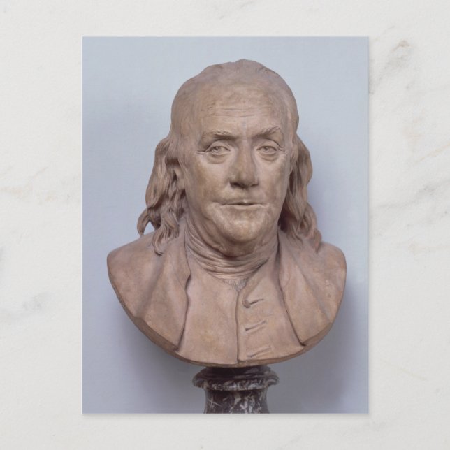 Postal Busto de Benjamin Franklin 1778 (Anverso)
