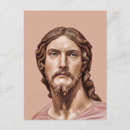 Postal BUSTO DE CRISTO EL SALVADOR por MICHELANGELO 2026