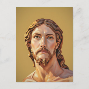 Postal BUSTO DE CRISTO EL SALVADOR por MICHELANGELO 2026